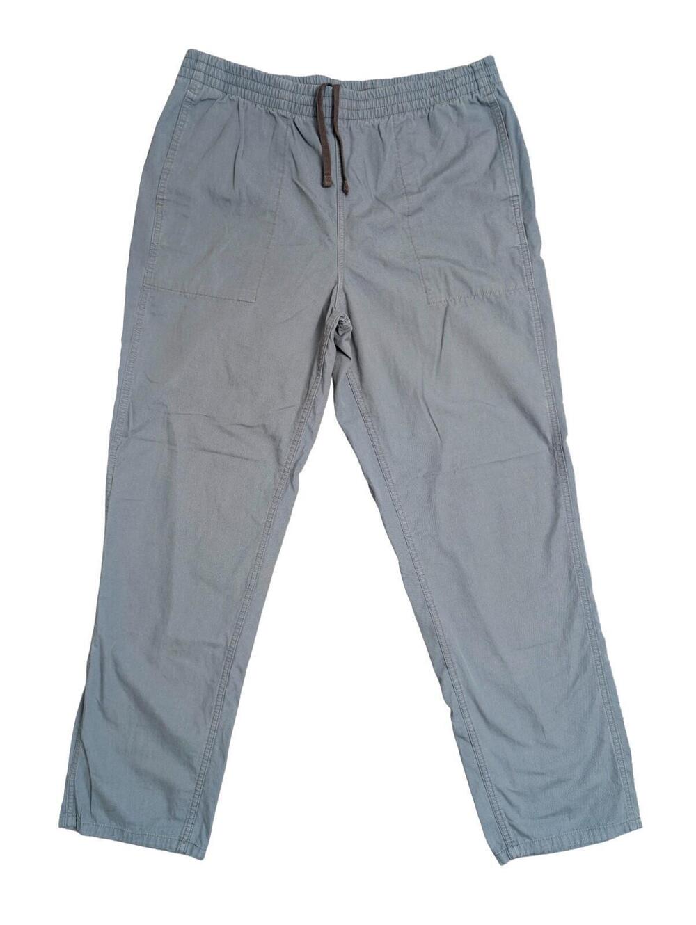 Patagonia Mens Cotton Pull-On Pants Elastic Drawstring Waist